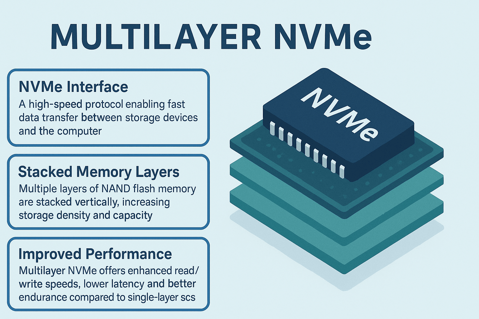 Multilayer NVMe