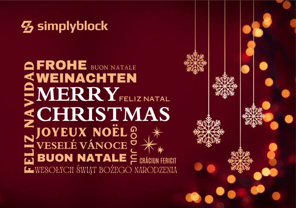 Simplyblock merry christmas