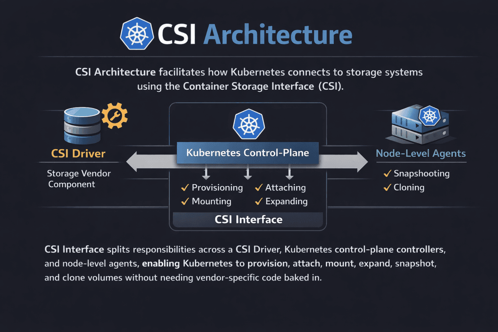 CSI Architecture infographic