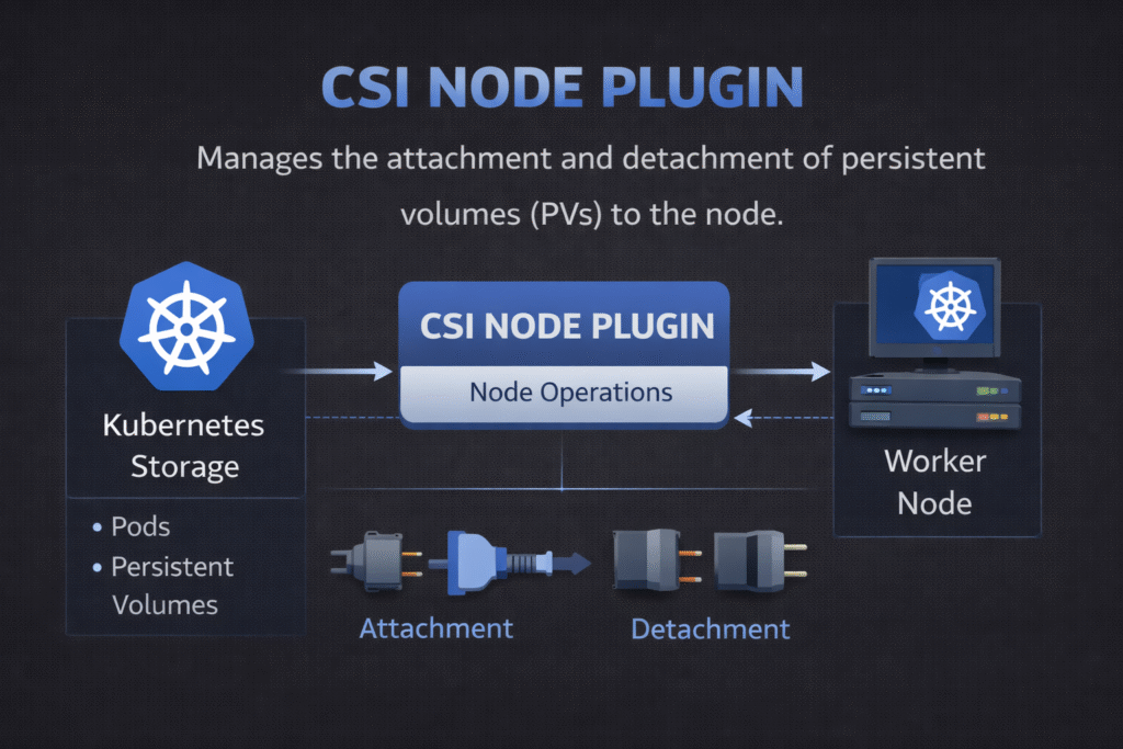 CSI Node Plugin infographic