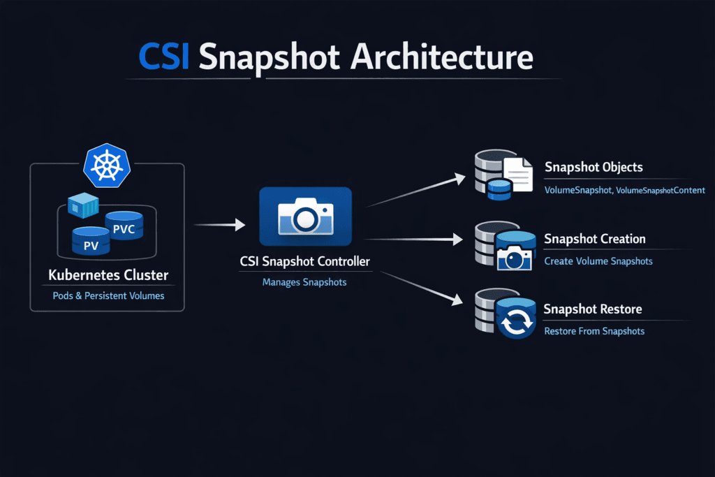 CSI Snapshot Architecture infographic