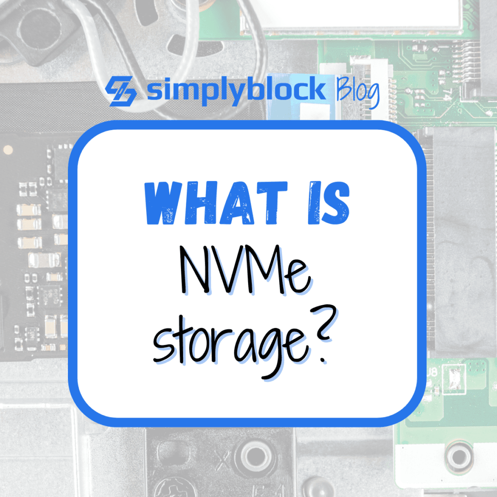 What is nvme storage hotsell