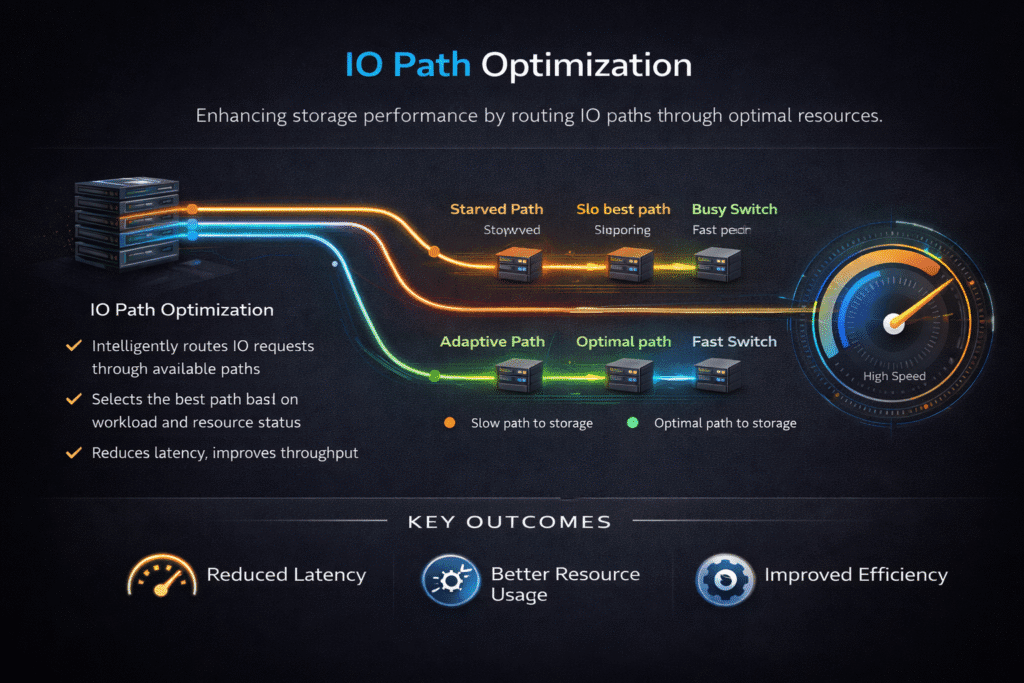 IO Path Optimization infographic