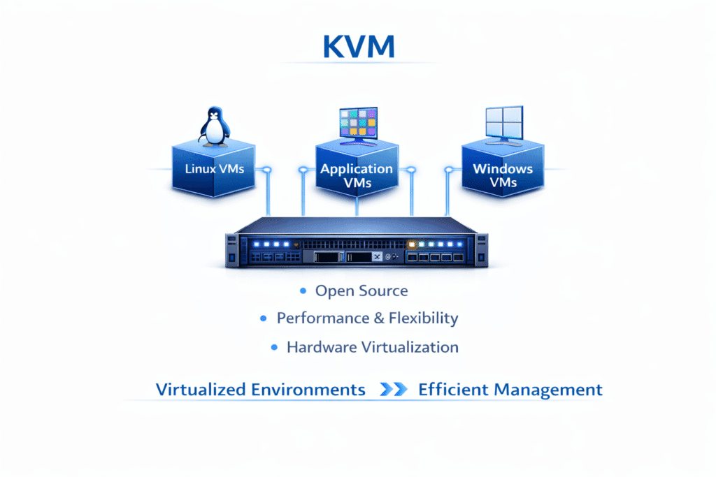 KVM infographics