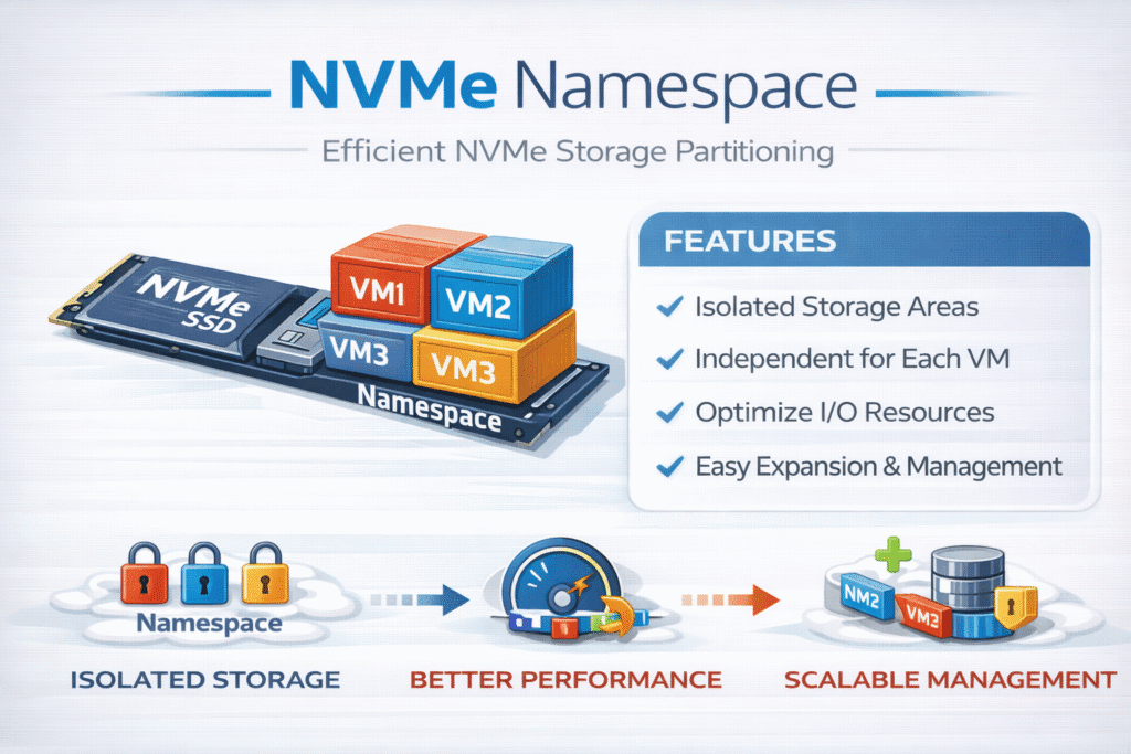NVMe Namespace infographics