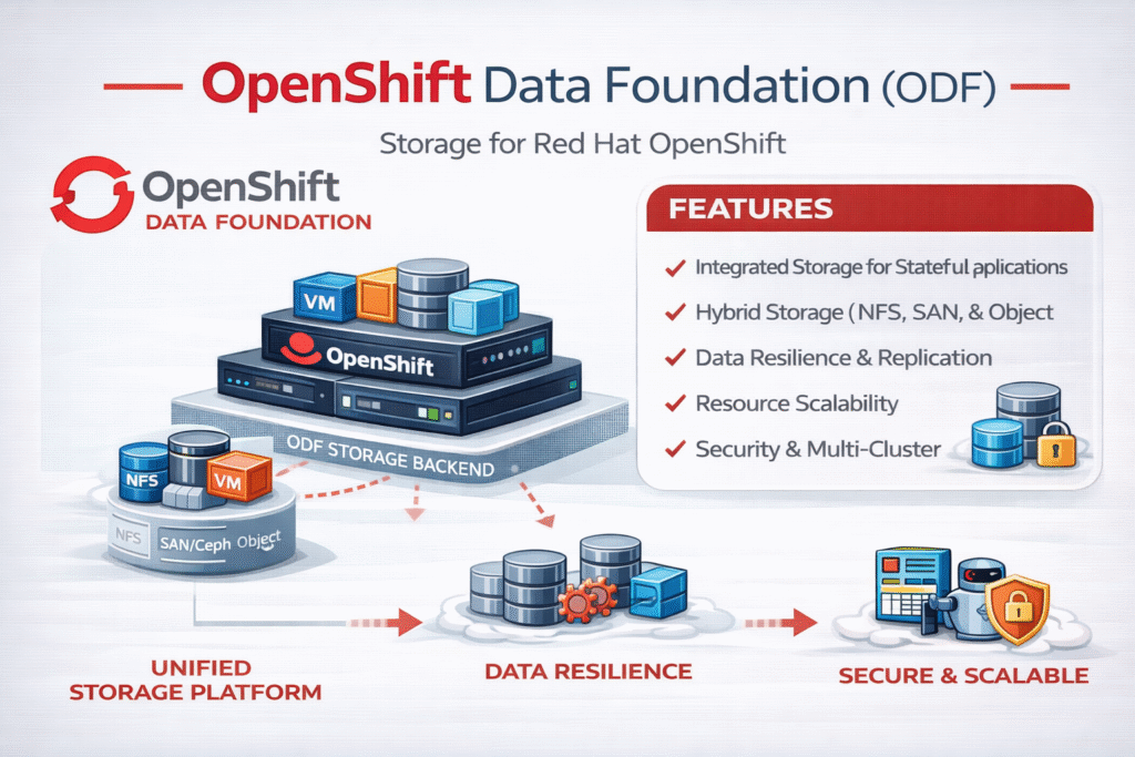 OpenShift Data Foundation (ODF) infographics