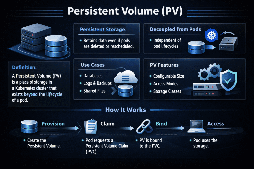 Persistent Volume infographics