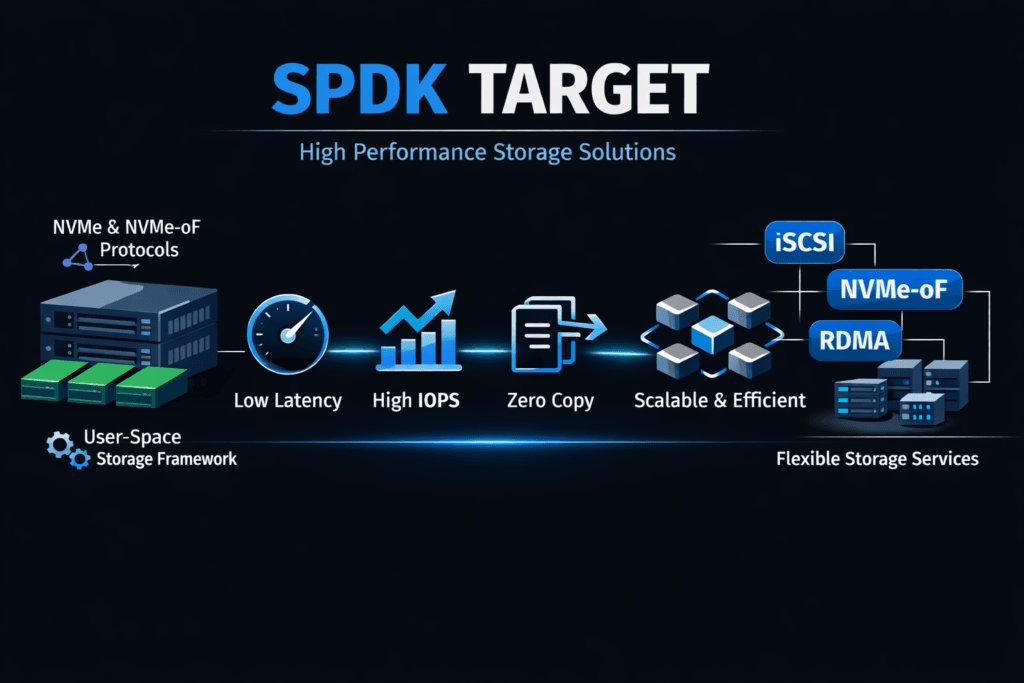 SPDK Target infographic