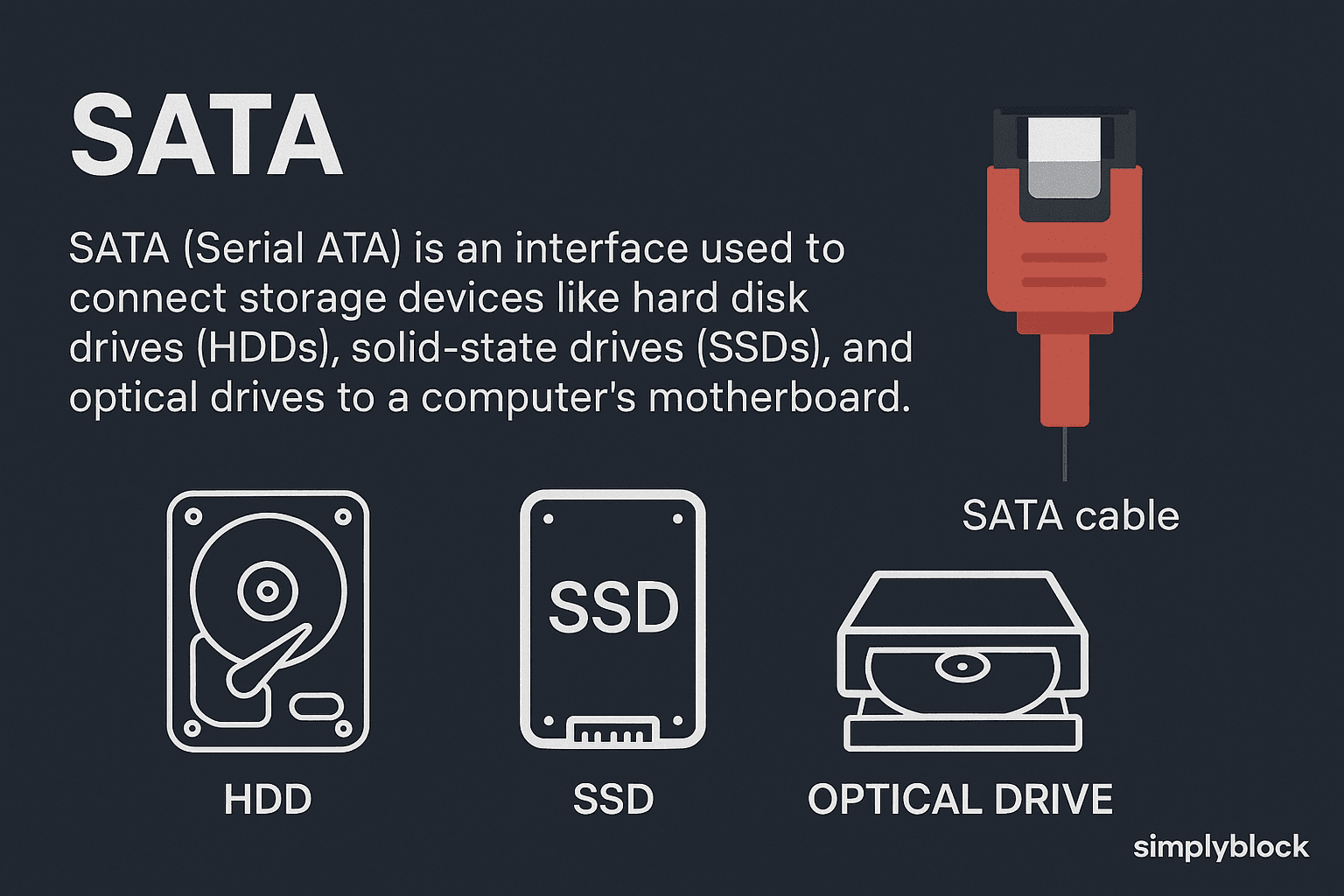 SATA infographics