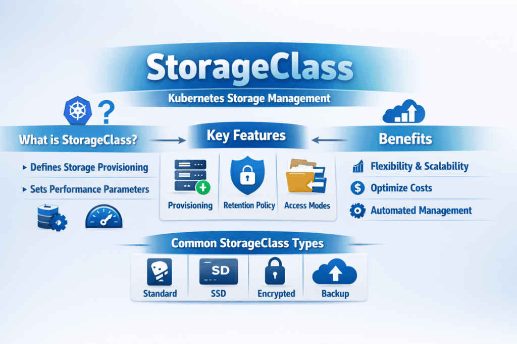 StorageClass infographic