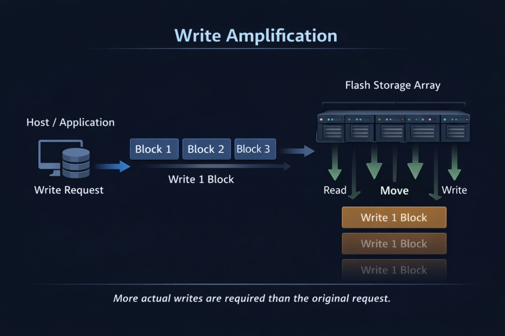 Write Amplification infographics