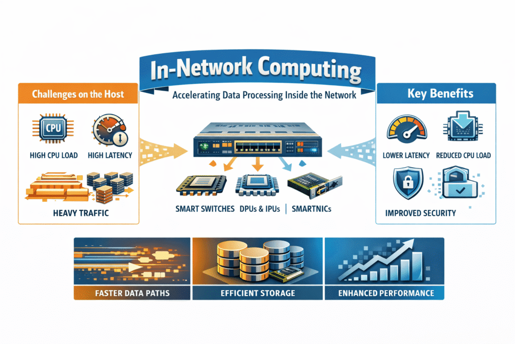 In-network computing infographics