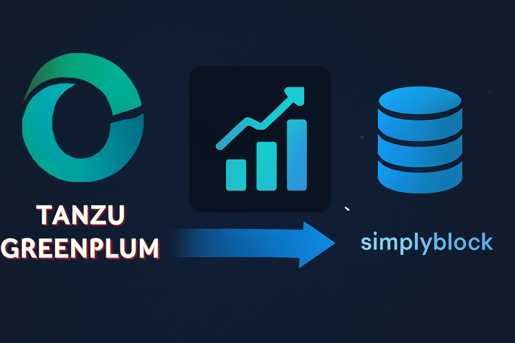 Tanzu Greenplum infographics 