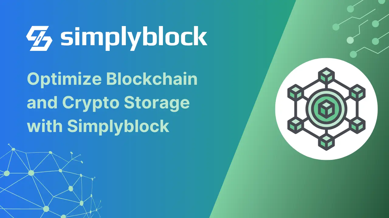Simplyblock for Blockchain and Cryptocurrency Companies | simplyblock