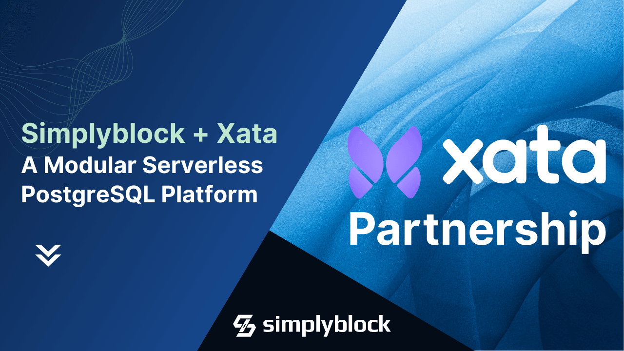 Show HN: Simplyblock+Xata: Powering the Future of Postgres with Next-Gen Storage